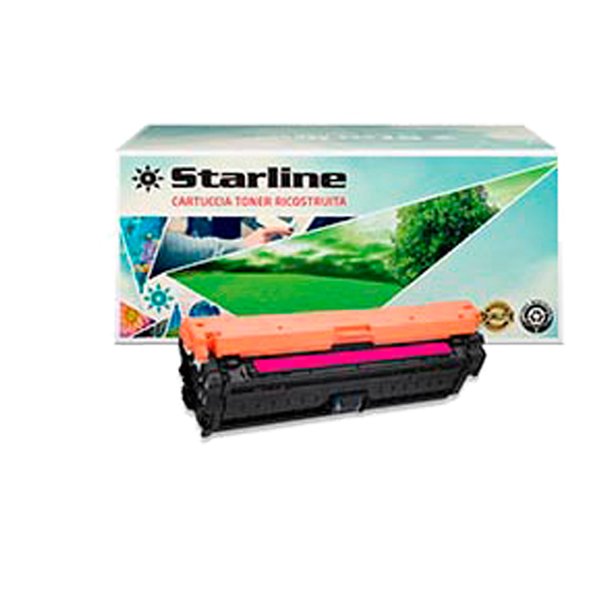  Starline - Toner Ricostruito - per HP 651A - Magenta - CE343A - 16.000 pag 