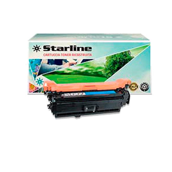  Starline - Toner Ricostruito - per HP 507A- Ciano - CE401A - 6.000 pag 