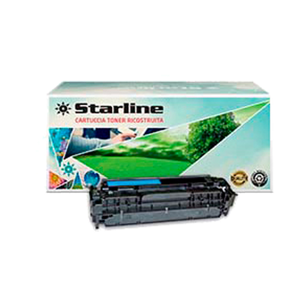  Starline - Toner Ricostruito - per HP 305A - Ciano - CE411A - 2.600 pag 