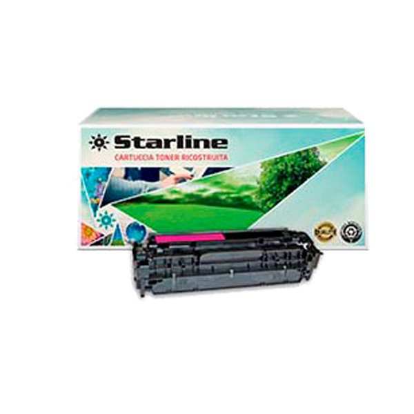  Starline - Toner Ricostruito - per HP 305A - Magenta - CE413A - 2.600 pag 