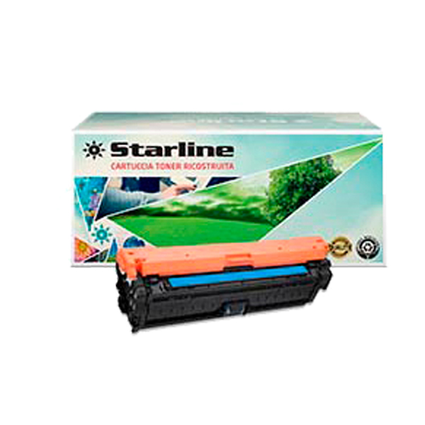  Starline - Toner Ricostruito - per HP 307A - Ciano - CE741A - 7.300 pag 