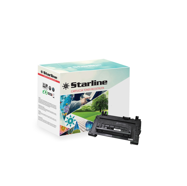  Starline - Toner Ricostruito - per HP 81A - Nero - CF281A - 10.000 pag 