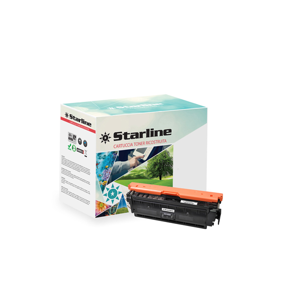  Starline - Toner Ricostruito - per HP 508A - Nero - CF360A - 6.000 pag 