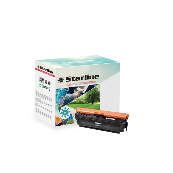  Starline - Toner Ricostruito - per HP 508X - Nero - CF360X - 12.500 pag 
