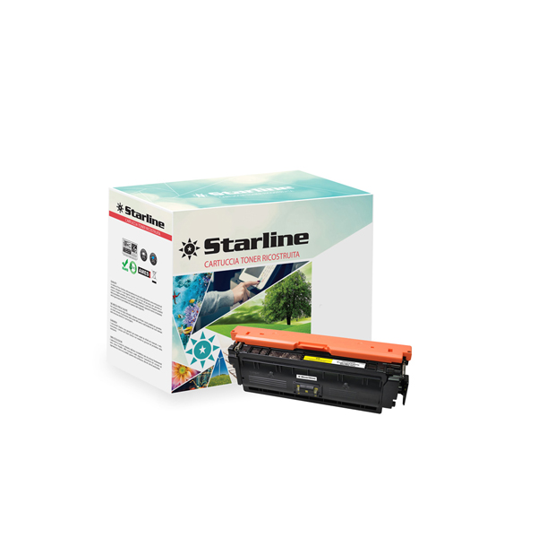  Starline - Toner Ricostruito - per HP 508A- Giallo - CF362A - 5.000 pag 