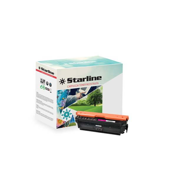  Starline - Toner Ricostruito - per HP 508A - Magenta - CF363A - 5.000 pag 