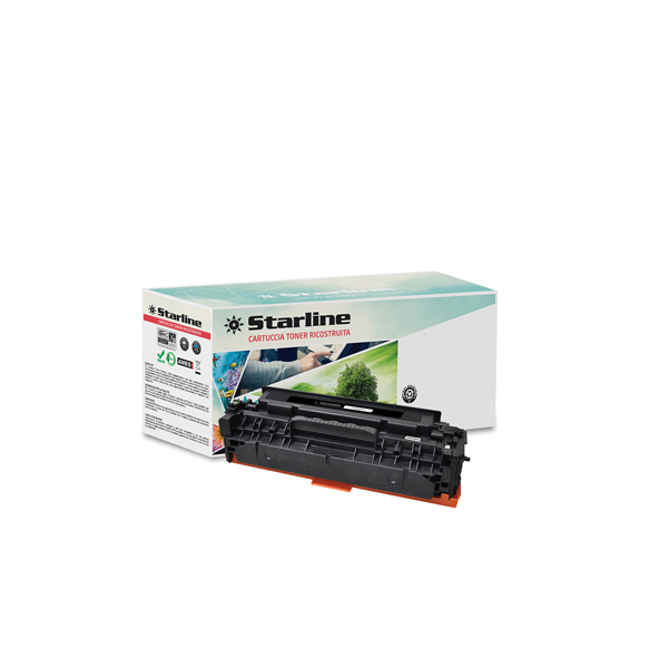  Starline - Toner Ricostruito - per HP 312A - Nero - CF380A - 2.400 pag 