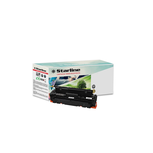  Starline - Toner Ricostruito - per HP 410A - Nero - CF410A - 2.300 pag 