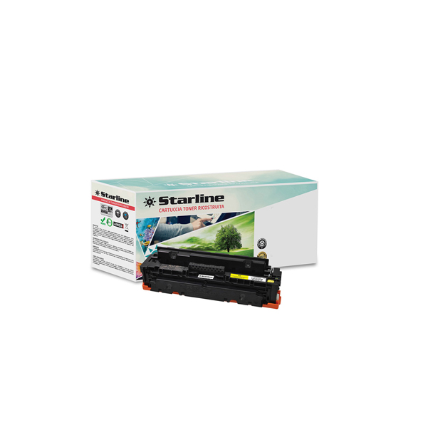  Starline - Toner Ricostruito - per HP 410A - Giallo - CF412A - 2.300 pag 