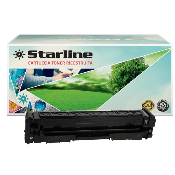  Starline - Toner Ricostruito per HP 205A - Nero - CF530A - 1.100 pag 