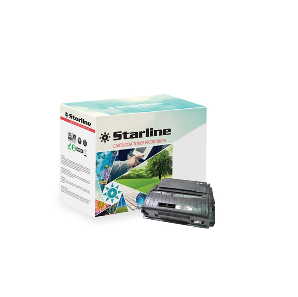  Starline - Toner Ricostruito - per HP - Nero - Q5942X - 20.000 pag 
