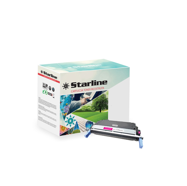  Starline - Toner Ricostruito - per HP 643A - Magenta - Q5953A - 10.000 pag 