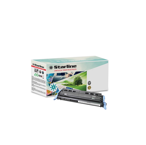  Starline - Toner Ricostruito - per HP - Nero - Q6000A - 2.500 pag 