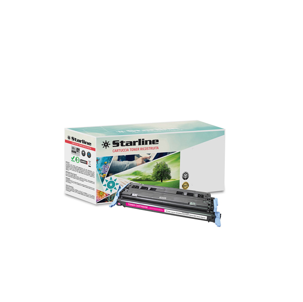  Starline - Toner Ricostruito - per HP - Magenta - Q6003A - 2.000 pag 