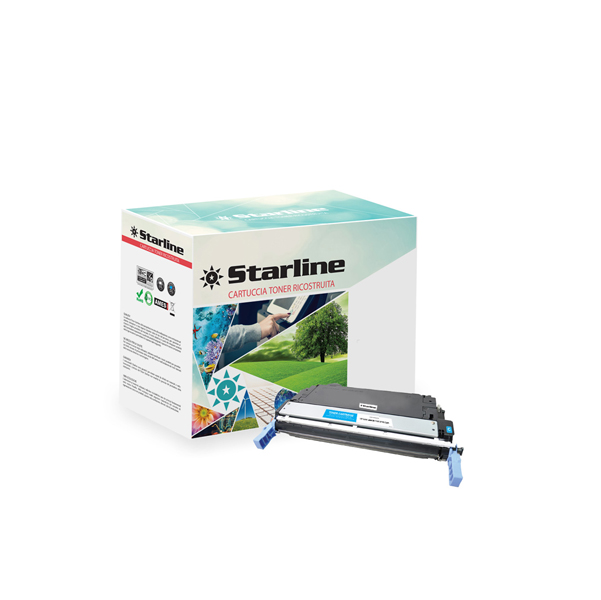  Starline - Toner Ricostruito - per HP - Ciano - Q6461A - 12.000 pag 