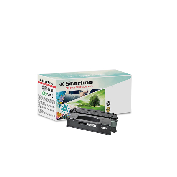  Starline - Toner Ricostruito - per HP 53X - Nero - Q7553X - 7.000 pag 