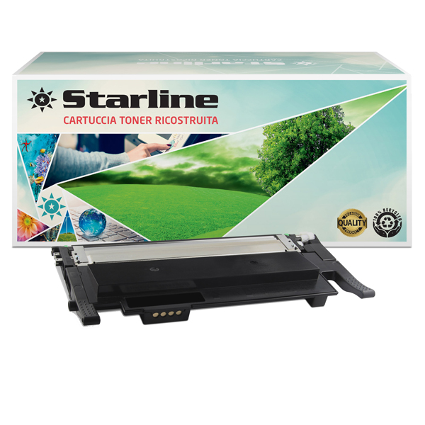  Starline - Toner Ricostruito per HP 117A - Nero - W2070A - 1.000 pag 
