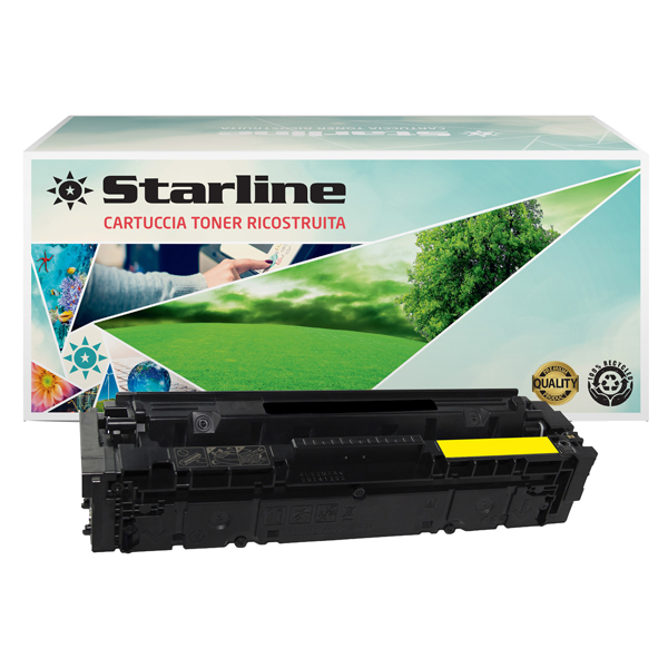  Starline - Toner Ricostruito per HP 207X - Giallo - W2212X - 2.450 pag 