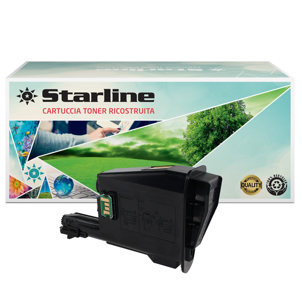  Starline - Toner Ricostruito - per Kyocera Mita - Nero - TK-1125 - 2.100 pag 