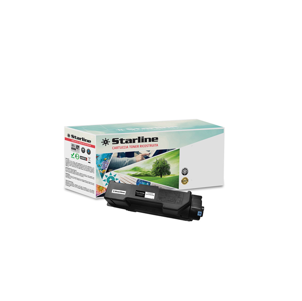  Starline - Toner Ricostruito - per Kyocera - Nero - TK-1160 - 7.200 pag 