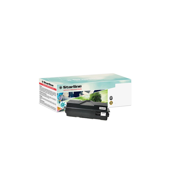  Starline - Toner Ricostruito - per Kyocera - Nero - TK-130 - 7.200 pag 