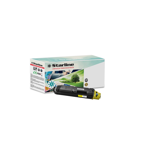  Starline - Toner Ricostruito per Kyocera - Giallo - TK-5140Y - 5.000 pag 