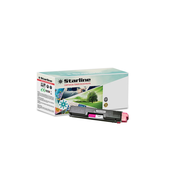  Starline - Toner Ricostruito - per Kyocera - Magenta - TK-580M - 2.800 pag 