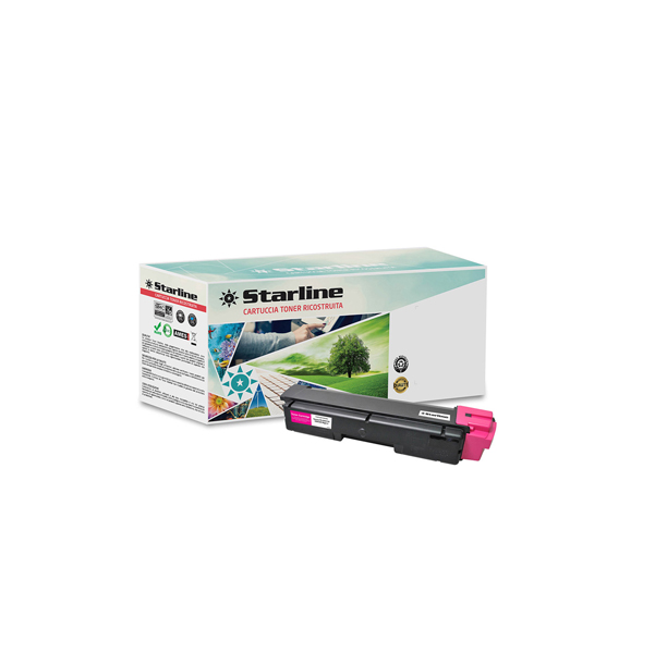  Starline - Toner Ricostruito - per Kyocera - Magenta - TK-590M - 5.000 pag 