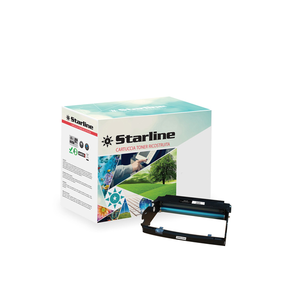  Starline - Tamburo Ricostruito - per Lexmark - Nero - E260X22G - 30.000 pag 