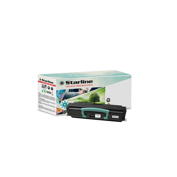  Starline - Toner Ricostruito - per Lexmark - Nero - E352H21E - 9.000 pag 
