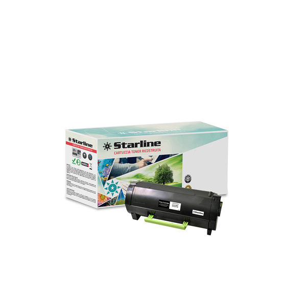  Starline - Toner Ricostruito per Lexmark - Nero - 50F2U00 - 20.000 pag 