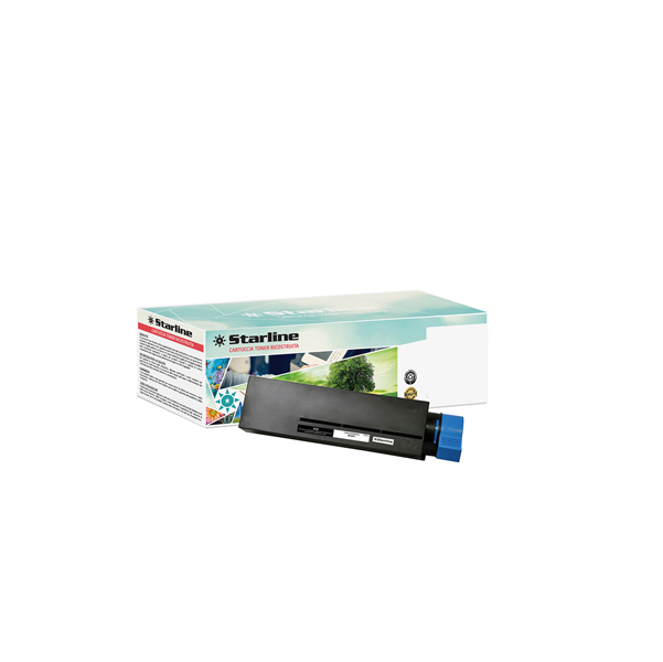  Starline - Toner Ricostruito - per Oki - Nero - 44574702 - 3.000 pag 