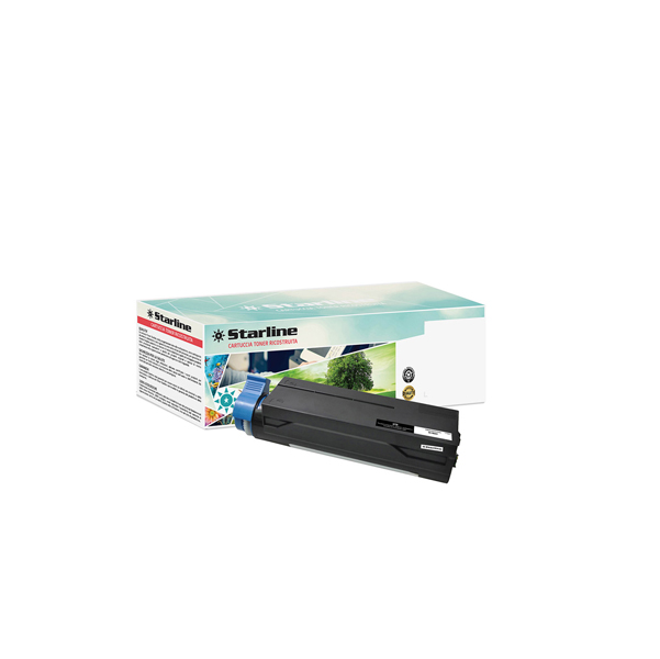  Starline - Toner Ricostruito - per Oki - Nero - 44574802 - 7.000 pag 