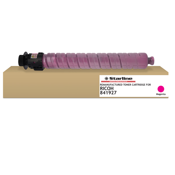 Starline - Toner ricostruito per Ricoh Aficio MPC 2003/2503 Series - Magenta - 841927 - 9.500 pag 