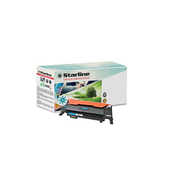  Starline - Toner Ricostruito - per Samsung - Ciano - CLT-C4072S/ELS - 1.000 pag 