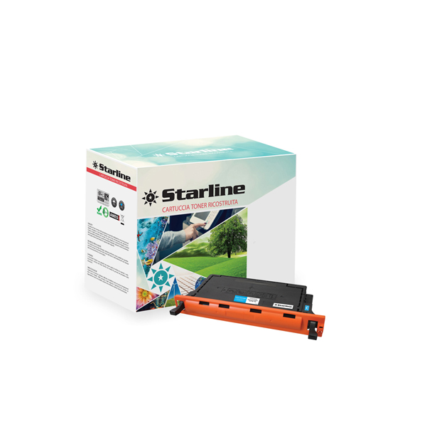  Starline - Toner Ricostruito - per Samsung - Ciano - CLT-C5082L/ELS - 4.000 pag 