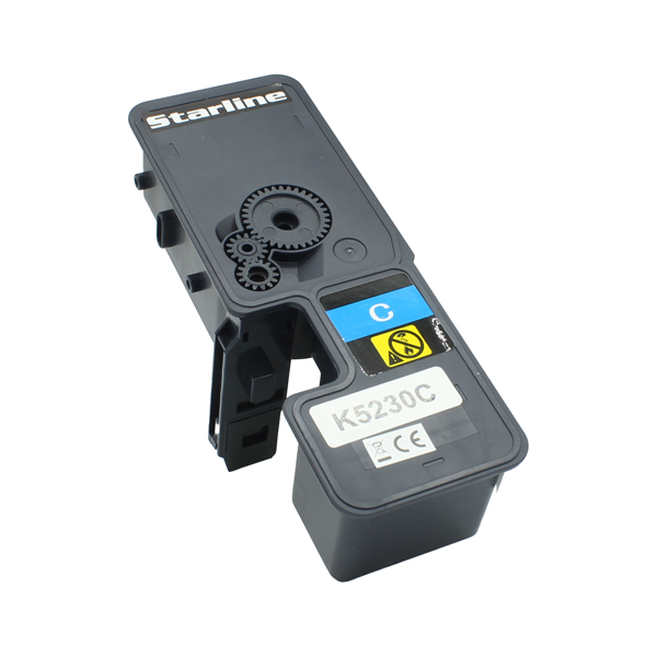  Starline - Toner Compatibile BASIC Kyocera ECOSYS M5521 - Ciano - 2.200 pag 