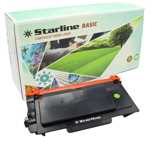  Starline - Toner Compatibile - per Brother - Nero - TN3480 - 8.000 pag 