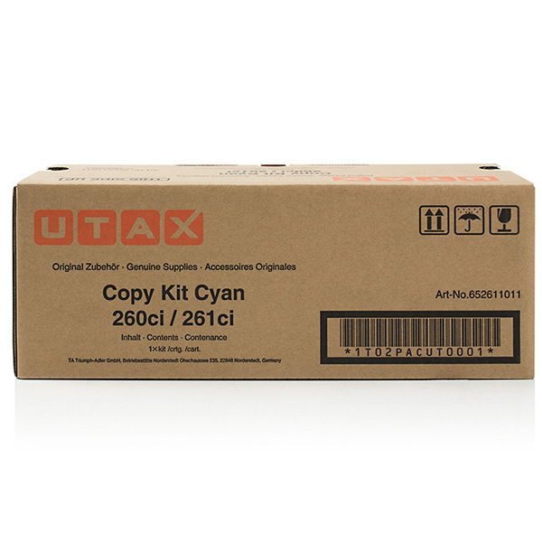  Utax - Toner - Ciano - 652611011 - 3.700 pag 