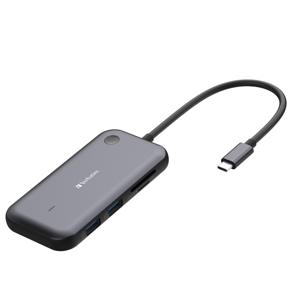  Verbatim - Share My Screen 1080p USB-C Wireless Display Adapter con Hub WDA-01 - 32146 