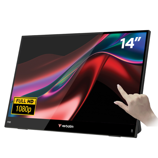  Monitor portatile - 14"- FHD Touchscreen LIGHT - Verbatim 