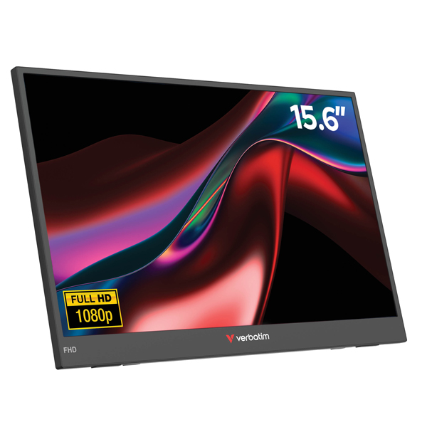  Monitor - portatile - 15.6" - FHD LIGHT - Verbatim 
