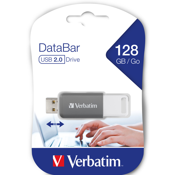  Verbatim - Chiavetta USB - Grigio - 49456 - 128 GB 