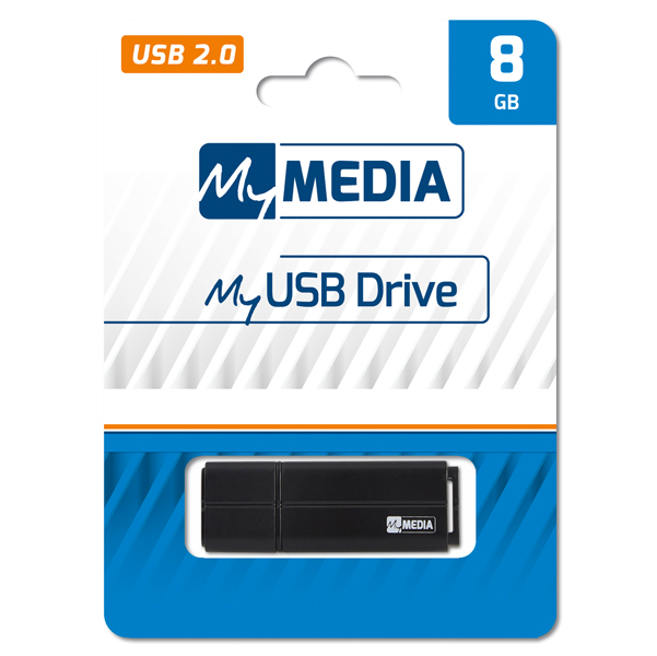  Verbatim - Memoria MyUsb Drive - Nero - 69260 - 8GB 
